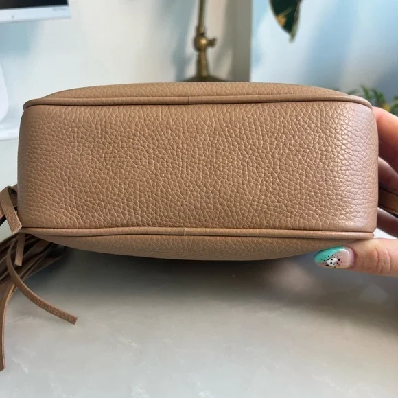 *SOLD* Gucci Soho Disco Bag Camelia - Picture 11 of 16